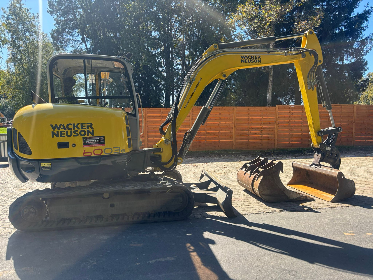 WACKER Neuson 6003 - Minigraafmachine: afbeelding 2 WACKER Neuson 6003 - Minigraafmachine: afbeelding 2