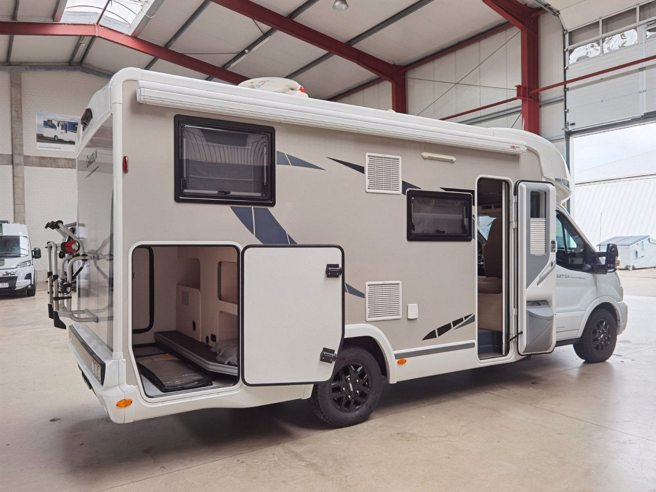 Half integraal camper Chausson 627 GA TITANIUM -PREMIUM /EINZELBETTEN & HUBBETT: afbeelding 8