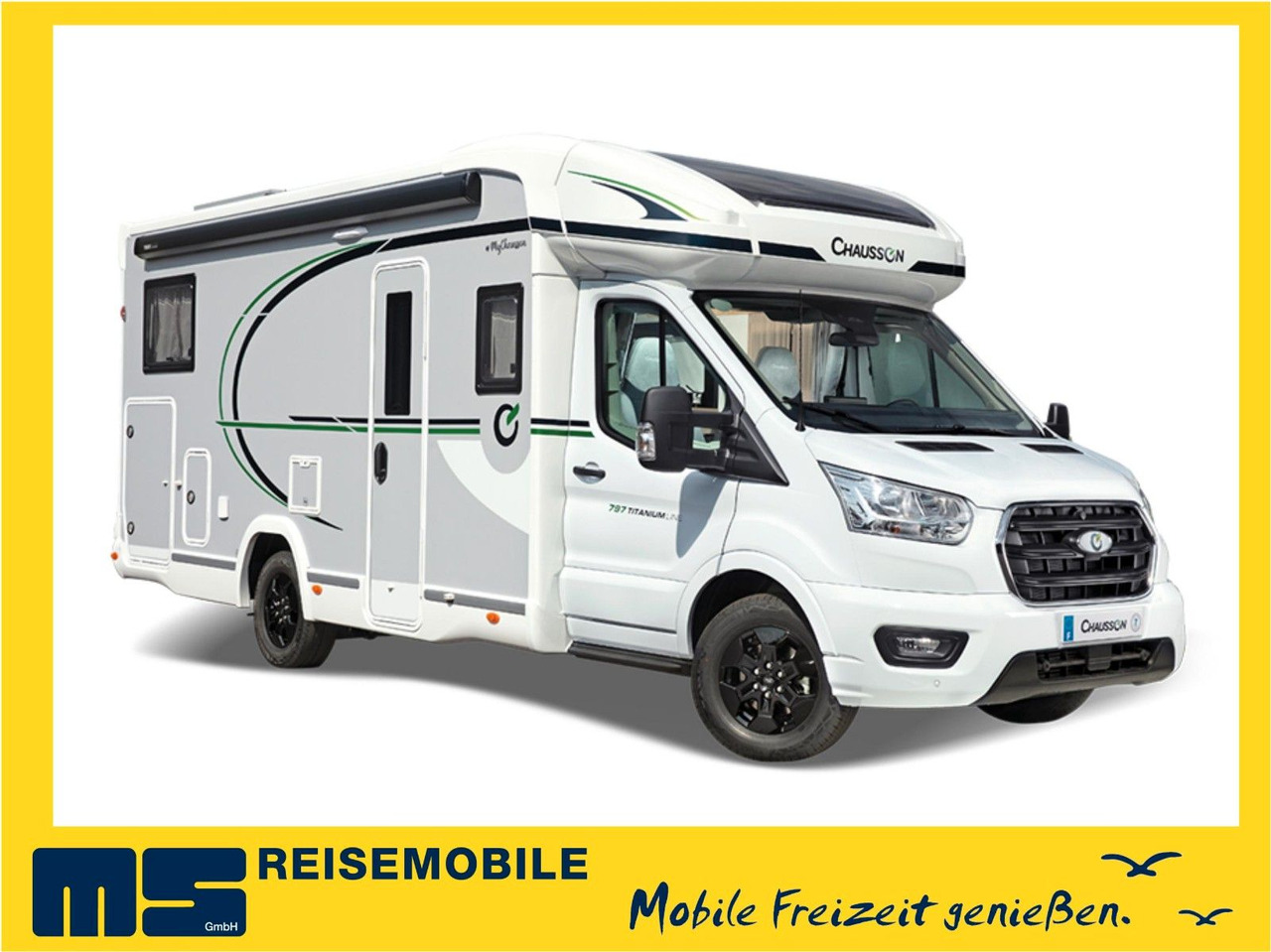 Chausson 627 TITANIUM / -2026- / 165PS-8G. / EINZELBETTEN - Half integraal camper: afbeelding 1 Chausson 627 TITANIUM / -2026- / 165PS-8G. / EINZELBETTEN - Half integraal camper: afbeelding 1