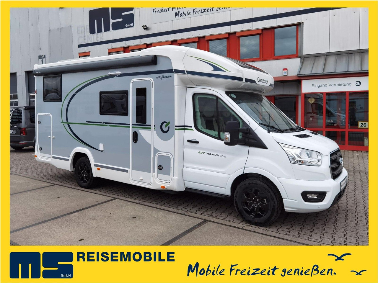 Chausson 627 TITANIUM /-2026-/ EINZELBETTEN / 4.1T. / AHK - Half integraal camper: afbeelding 1 Chausson 627 TITANIUM /-2026-/ EINZELBETTEN / 4.1T. / AHK - Half integraal camper: afbeelding 1
