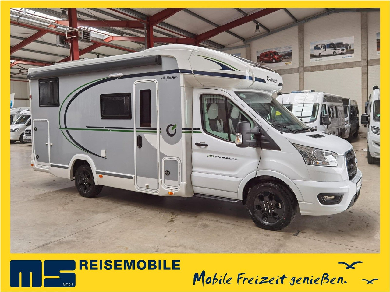 Chausson 627 TITANIUM / - 2026 - / EINZELBETTEN & HUBBETT - Half integraal camper: afbeelding 1 Chausson 627 TITANIUM / - 2026 - / EINZELBETTEN & HUBBETT - Half integraal camper: afbeelding 1