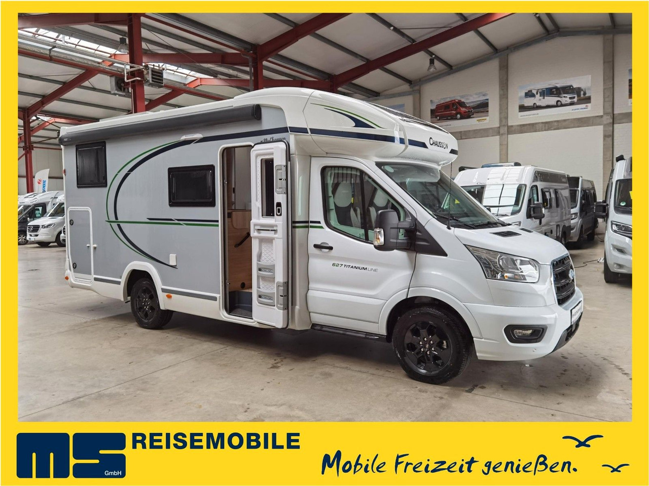 Chausson 627 TITANIUM / - 2026 -/ EINZELBETTEN & HUBBETT - Half integraal camper: afbeelding 1 Chausson 627 TITANIUM / - 2026 -/ EINZELBETTEN & HUBBETT - Half integraal camper: afbeelding 1