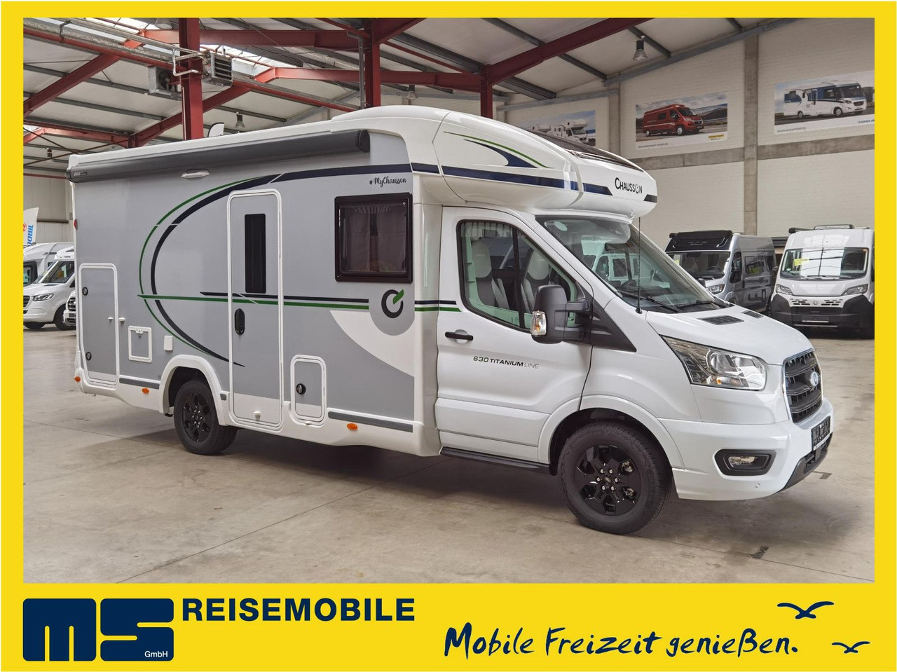 Chausson 630 TITANIUM / - 2026 - / EINZEL.- HUBBETTEN - Half integraal camper: afbeelding 1 Chausson 630 TITANIUM / - 2026 - / EINZEL.- HUBBETTEN - Half integraal camper: afbeelding 1