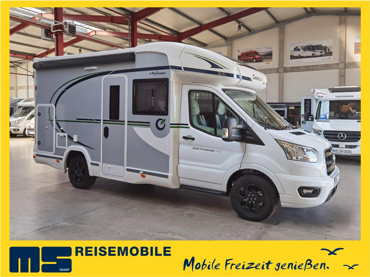 Chausson 650 TITANIUM / -2026- / 165PS-8G. / AHK/ HUBBETT - Half integraal camper: afbeelding 1 Chausson 650 TITANIUM / -2026- / 165PS-8G. / AHK/ HUBBETT - Half integraal camper: afbeelding 1