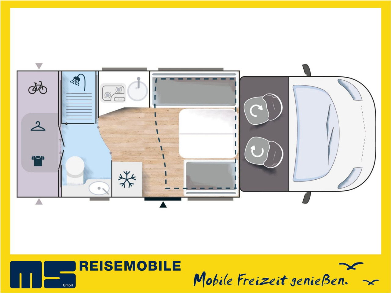 Chausson 650 TITANIUM / - 2026 - / 165PS - 8G. / HUBBETT - Half integraal camper: afbeelding 2 Chausson 650 TITANIUM / - 2026 - / 165PS - 8G. / HUBBETT - Half integraal camper: afbeelding 2