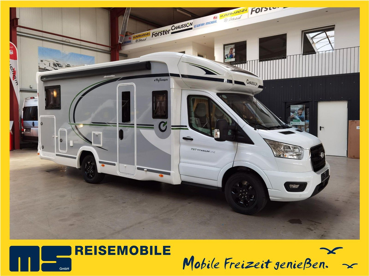 Chausson 797 TITANIUM / - 2026 - / EINZELBETTEN & HUBBETT - Half integraal camper: afbeelding 1 Chausson 797 TITANIUM / - 2026 - / EINZELBETTEN & HUBBETT - Half integraal camper: afbeelding 1