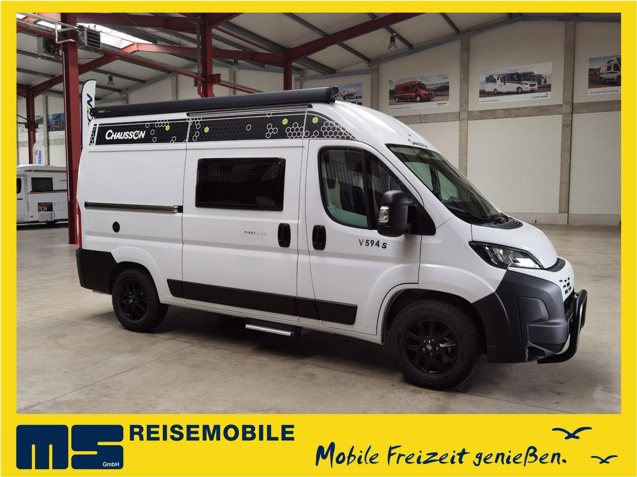 Chausson V594S FIRST LINE/ -2026- / 140PS- 8G. AUTOMATIK - Buscamper: afbeelding 1 Chausson V594S FIRST LINE/ -2026- / 140PS- 8G. AUTOMATIK - Buscamper: afbeelding 1