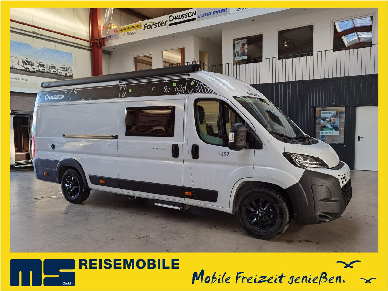 Chausson V697 FIRST LINE/ -2026-/ 140PS / EINZELBETTEN - Buscamper: afbeelding 1 Chausson V697 FIRST LINE/ -2026-/ 140PS / EINZELBETTEN - Buscamper: afbeelding 1