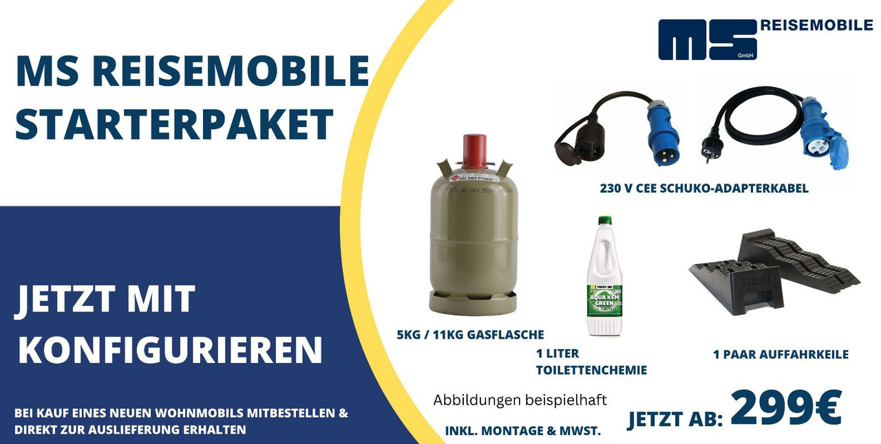 Half integraal camper Eura Mobil PROFILA T 696 EB /MONDIAL S-P. 2025/EINZELBETTEN: afbeelding 15