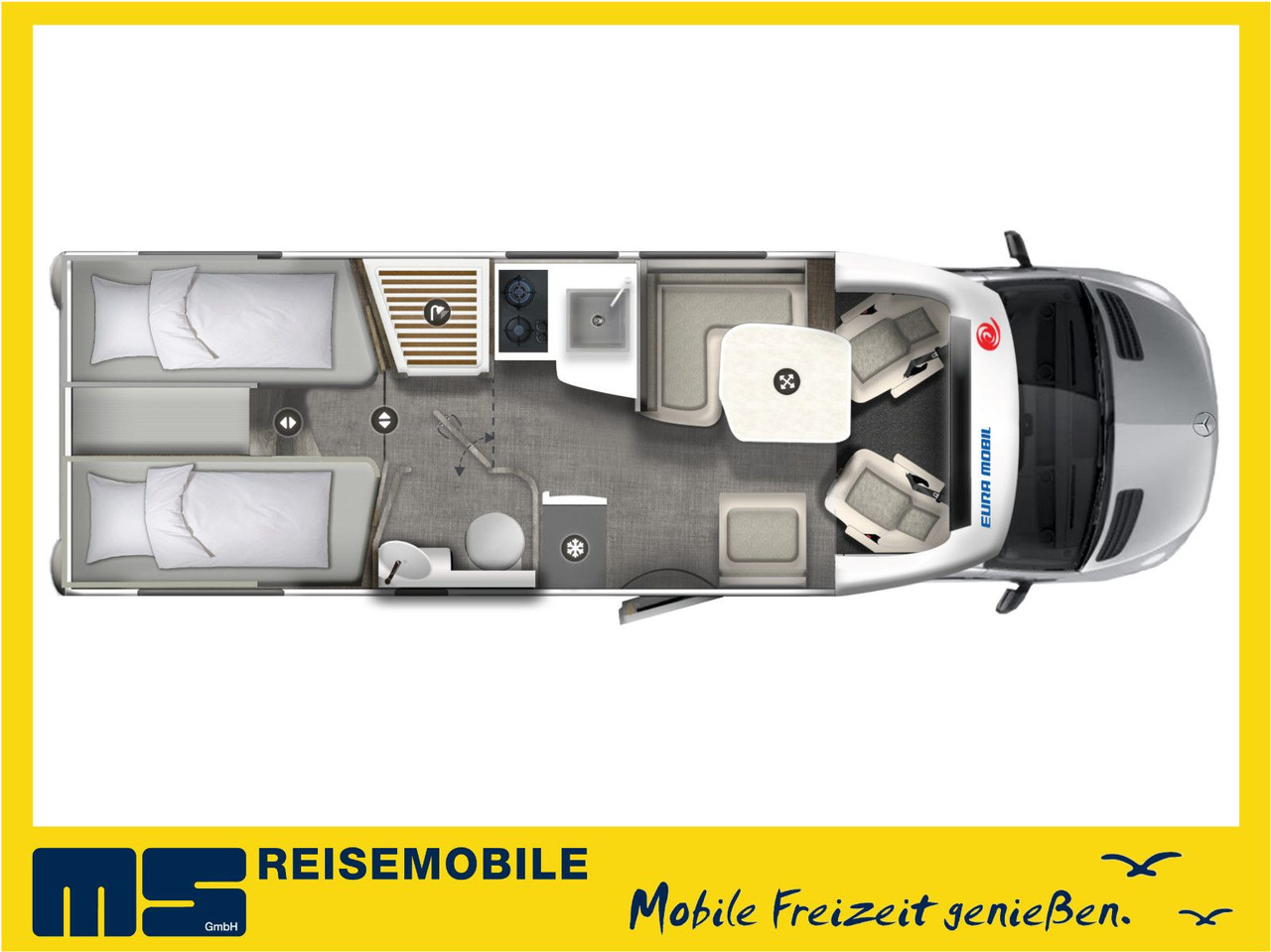 Eura Mobil PROFILA T 726 EB - MODELL 2025 -MONDIAL PLUS & S - Half integraal camper: afbeelding 2 Eura Mobil PROFILA T 726 EB - MODELL 2025 -MONDIAL PLUS & S - Half integraal camper: afbeelding 2