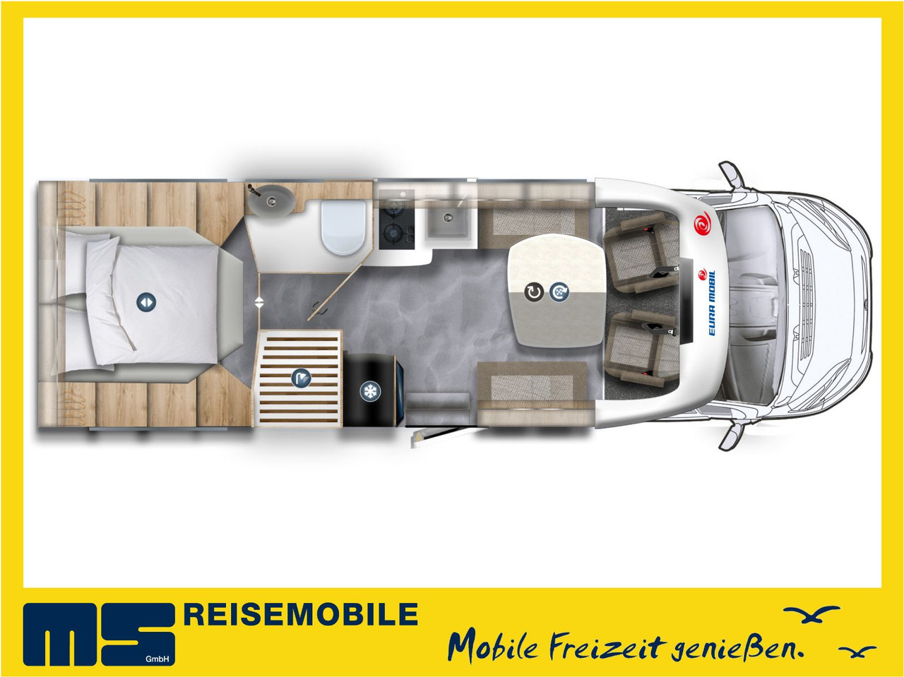 Eura Mobil PROFILA T 726 QF FREESTYLE / SONDERMODELL 2026 - Half integraal camper: afbeelding 2 Eura Mobil PROFILA T 726 QF FREESTYLE / SONDERMODELL 2026 - Half integraal camper: afbeelding 2