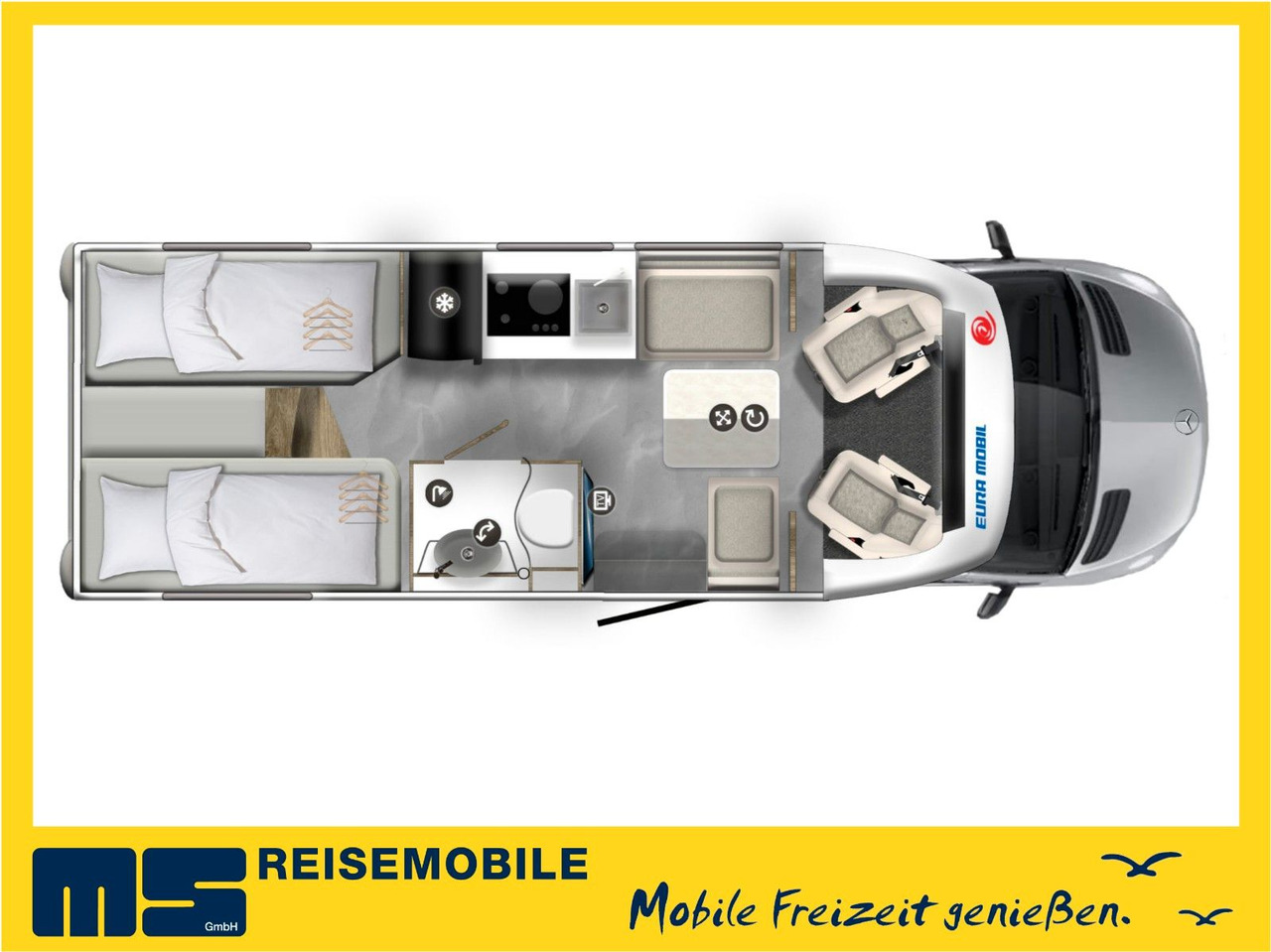 Eura Mobil XTURA 686 EF /MODELL 2025 / 4x4 /TOP-AUSSTATTUNG - Half integraal camper: afbeelding 2 Eura Mobil XTURA 686 EF /MODELL 2025 / 4x4 /TOP-AUSSTATTUNG - Half integraal camper: afbeelding 2