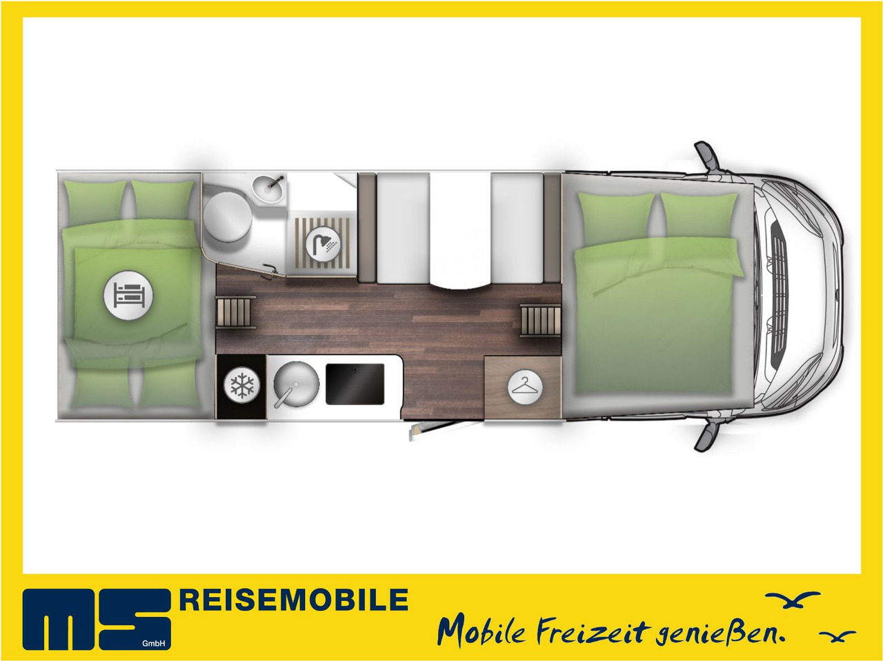 Forster A 699 DVB / Modell 2026 / 165PS /8x SCHLAFPLÄTZE - Alkoof camper: afbeelding 1 Forster A 699 DVB / Modell 2026 / 165PS /8x SCHLAFPLÄTZE - Alkoof camper: afbeelding 1