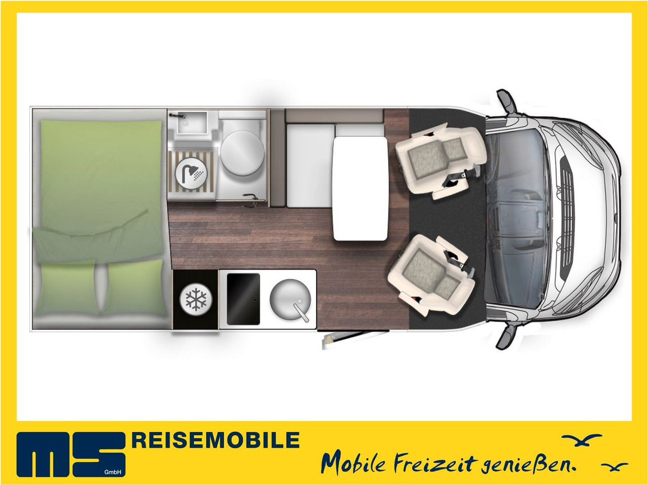 Forster T 599 HB COUPÈ /-MODELL 2026- / 165PS-AUTOMATIK - Half integraal camper: afbeelding 2 Forster T 599 HB COUPÈ /-MODELL 2026- / 165PS-AUTOMATIK - Half integraal camper: afbeelding 2