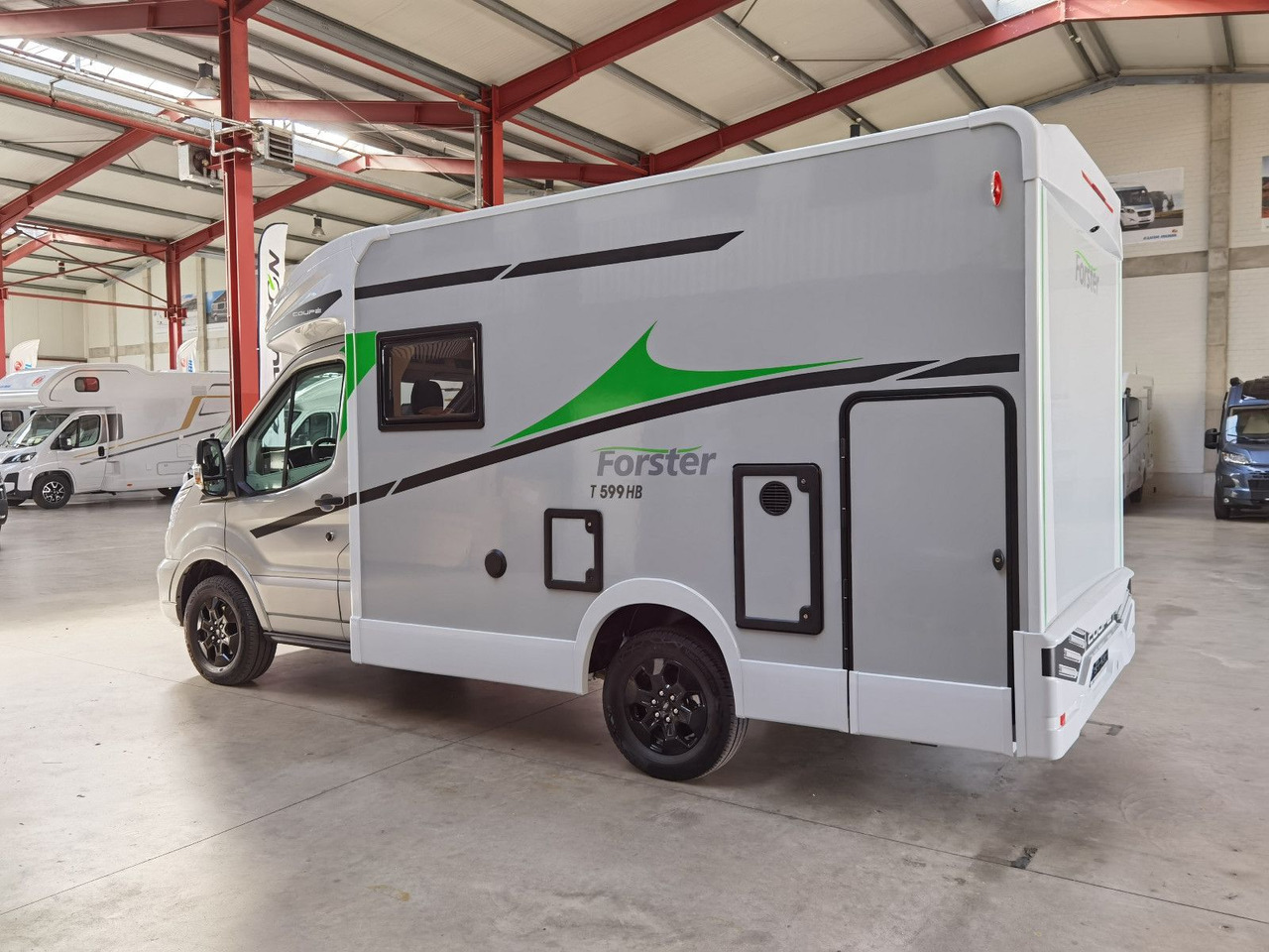 Forster T 599 HB COUPÈ /MODELL 2026 / HECKBETT & HUBBETT - Half integraal camper: afbeelding 5 Forster T 599 HB COUPÈ /MODELL 2026 / HECKBETT & HUBBETT - Half integraal camper: afbeelding 5