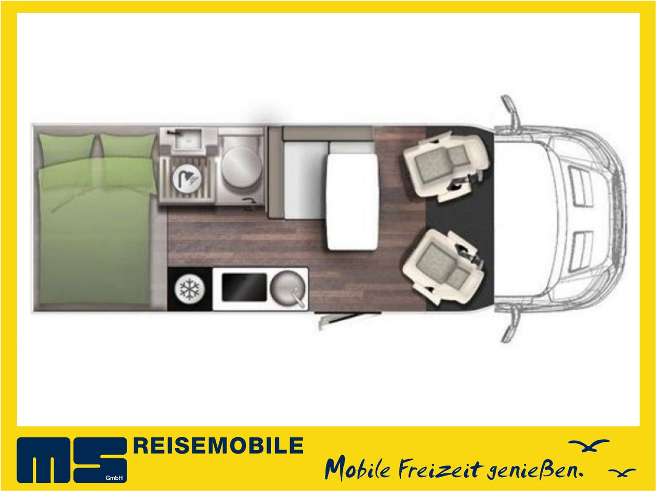 Forster T 599 HBN COUPÈ /-2025-/165PS / SILVER - EDITION - Half integraal camper: afbeelding 2 Forster T 599 HBN COUPÈ /-2025-/165PS / SILVER - EDITION - Half integraal camper: afbeelding 2