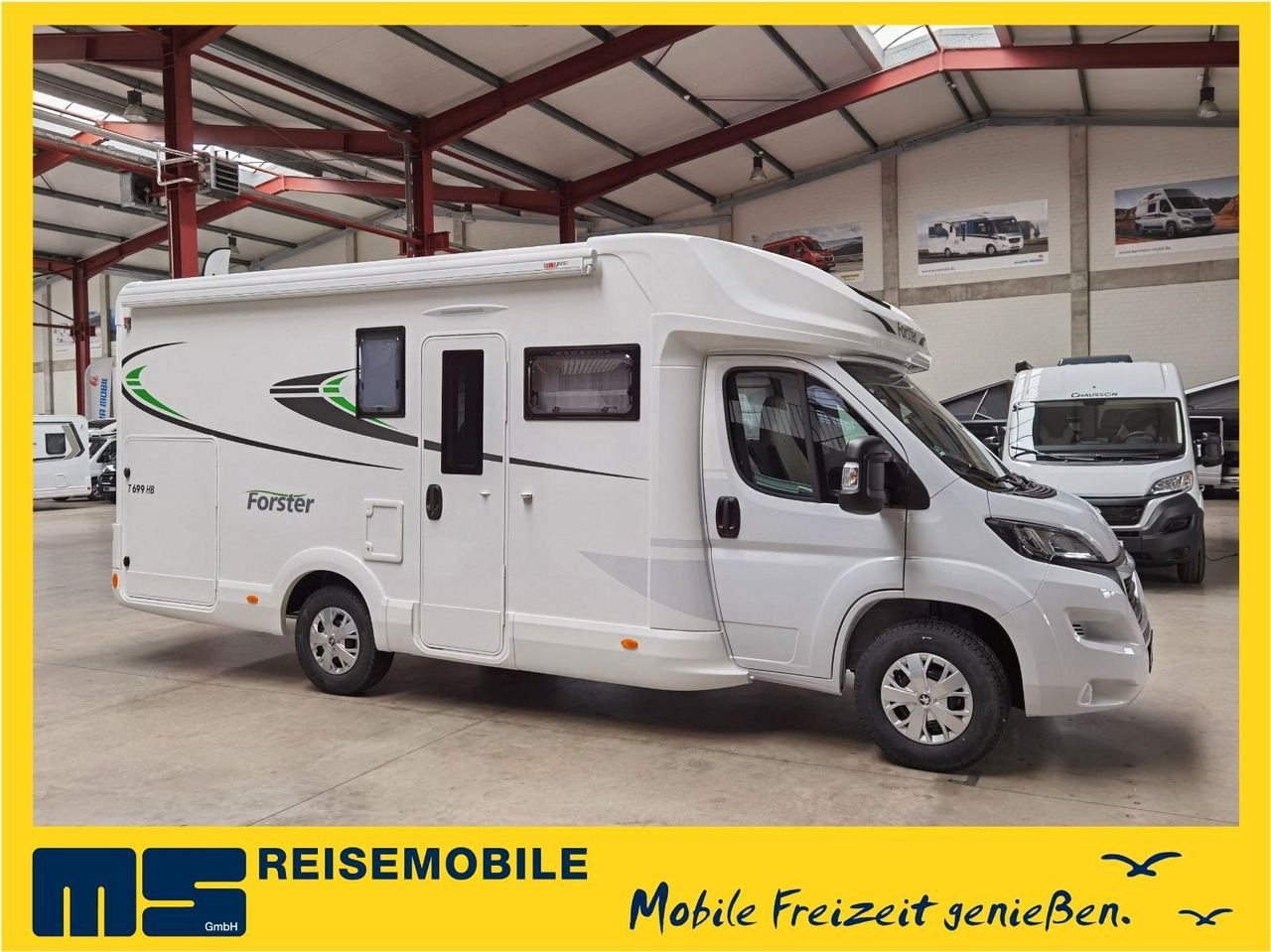 Forster T 699 HB / 140PS / EB- HUBBETT & HECKBETT - Half integraal camper: afbeelding 1 Forster T 699 HB / 140PS / EB- HUBBETT & HECKBETT - Half integraal camper: afbeelding 1