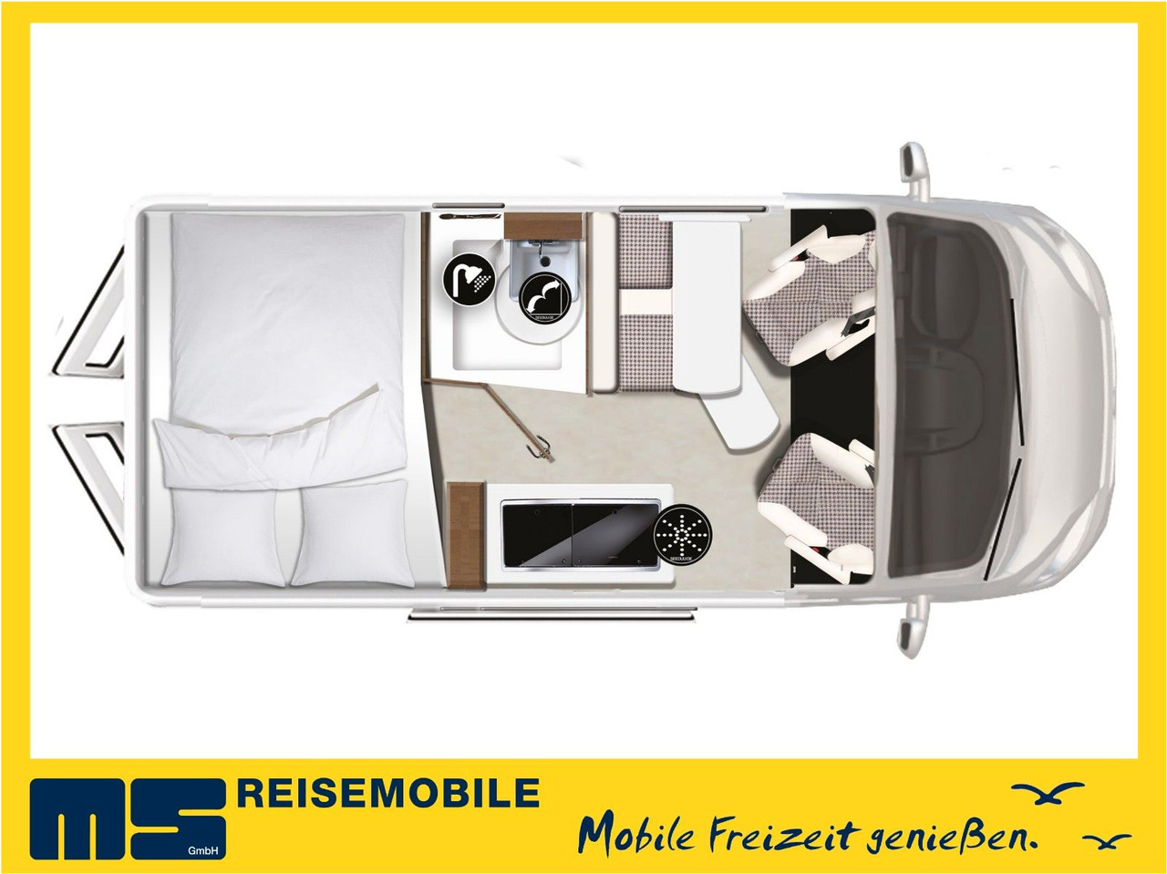 Karmann DAVIS 540 LIFESTYLE / MODELL 2026 / HECKBETT - Buscamper: afbeelding 2 Karmann DAVIS 540 LIFESTYLE / MODELL 2026 / HECKBETT - Buscamper: afbeelding 2