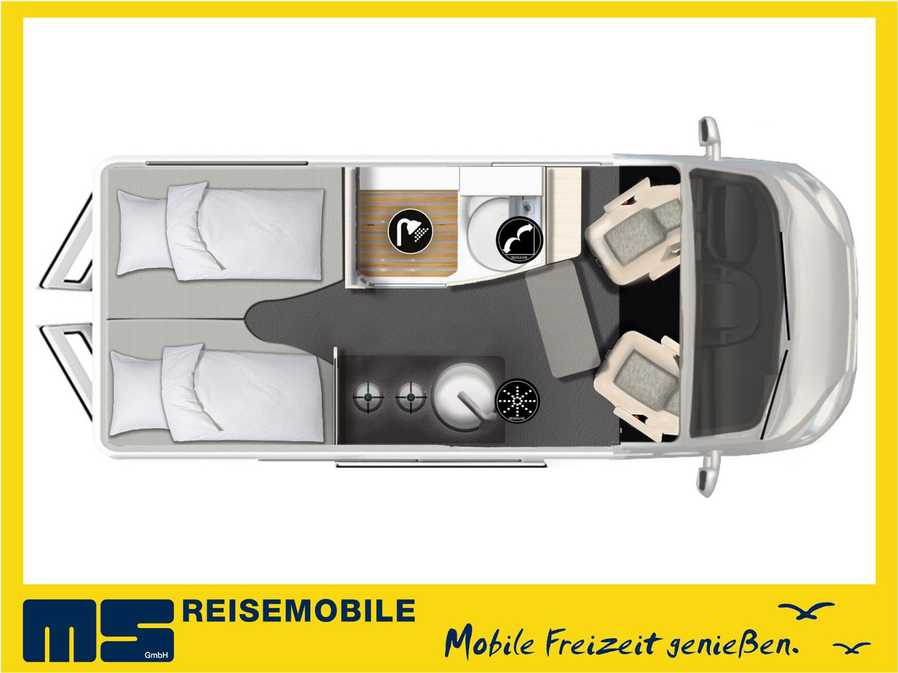 Karmann DEXTER 570 /170PS-4x4 /SOLAR/ AHK / EINZELBETTEN - Buscamper: afbeelding 2 Karmann DEXTER 570 /170PS-4x4 /SOLAR/ AHK / EINZELBETTEN - Buscamper: afbeelding 2