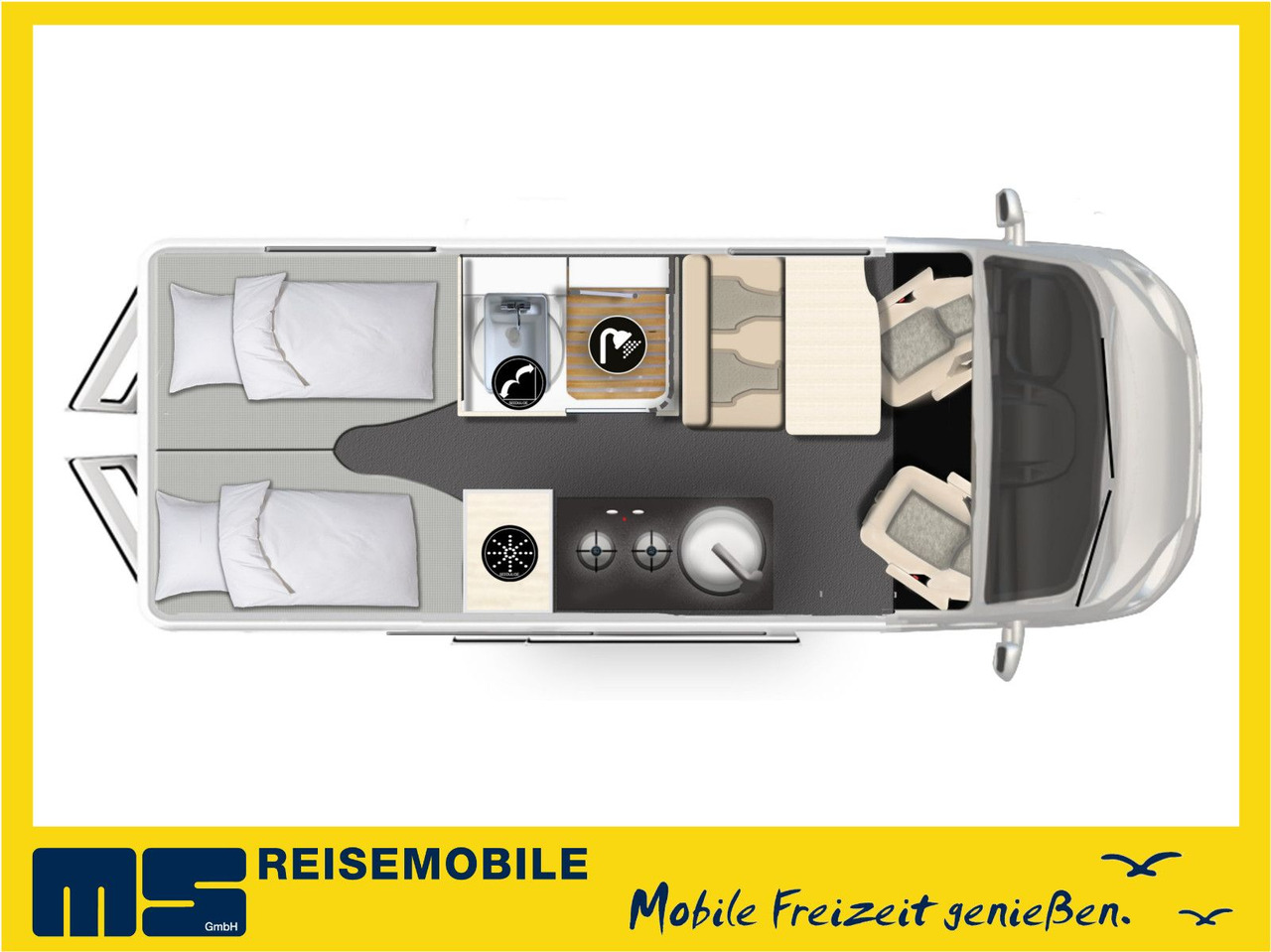 Karmann DEXTER 625 / MODELL 2026 / EINZELBETTEN - Buscamper: afbeelding 1 Karmann DEXTER 625 / MODELL 2026 / EINZELBETTEN - Buscamper: afbeelding 1