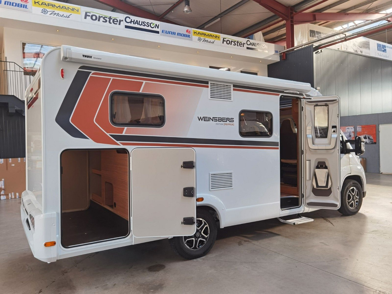 Half integraal camper Weinsberg CARACOMPACT 600 MEG EDITION PEPPER / MODELL 2025: afbeelding 8