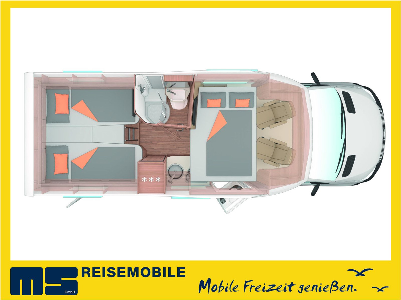 Weinsberg CARACOMPACT SUITE 640 MEG PEPPER / - MODELL 2025 - Half integraal camper: afbeelding 2 Weinsberg CARACOMPACT SUITE 640 MEG PEPPER / - MODELL 2025 - Half integraal camper: afbeelding 2