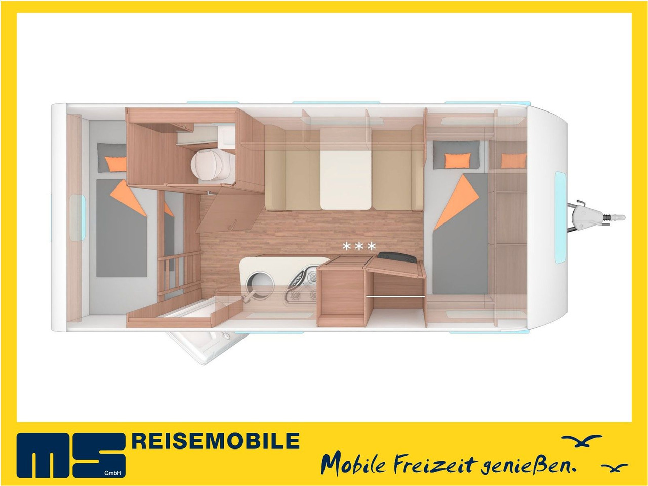 Weinsberg CARAONE 480 QDK / ALU / AKS / ETAGENBETTEN - Caravan: afbeelding 2 Weinsberg CARAONE 480 QDK / ALU / AKS / ETAGENBETTEN - Caravan: afbeelding 2