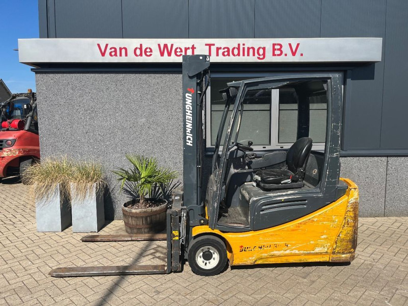 Jungheinrich EFG216K Heftruck Jungheinrich EFG216K Duplo 360 Freelift/Sideshift/vorkversteller Elektrisch Accu 2016 - Elektrische heftruck: afbeelding 1 Jungheinrich EFG216K Heftruck Jungheinrich EFG216K Duplo 360 Freelift/Sideshift/vorkversteller Elektrisch Accu 2016 - Elektrische heftruck: afbeelding 1