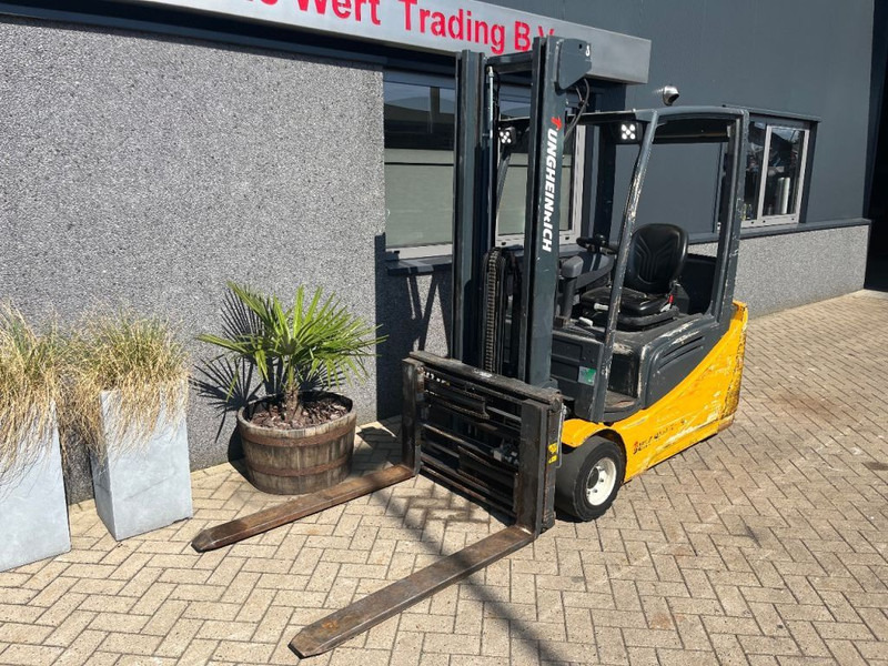 Jungheinrich EFG216K Heftruck Jungheinrich EFG216K Duplo 360 Freelift/Sideshift/vorkversteller Elektrisch Accu 2016 - Elektrische heftruck: afbeelding 4 Jungheinrich EFG216K Heftruck Jungheinrich EFG216K Duplo 360 Freelift/Sideshift/vorkversteller Elektrisch Accu 2016 - Elektrische heftruck: afbeelding 4