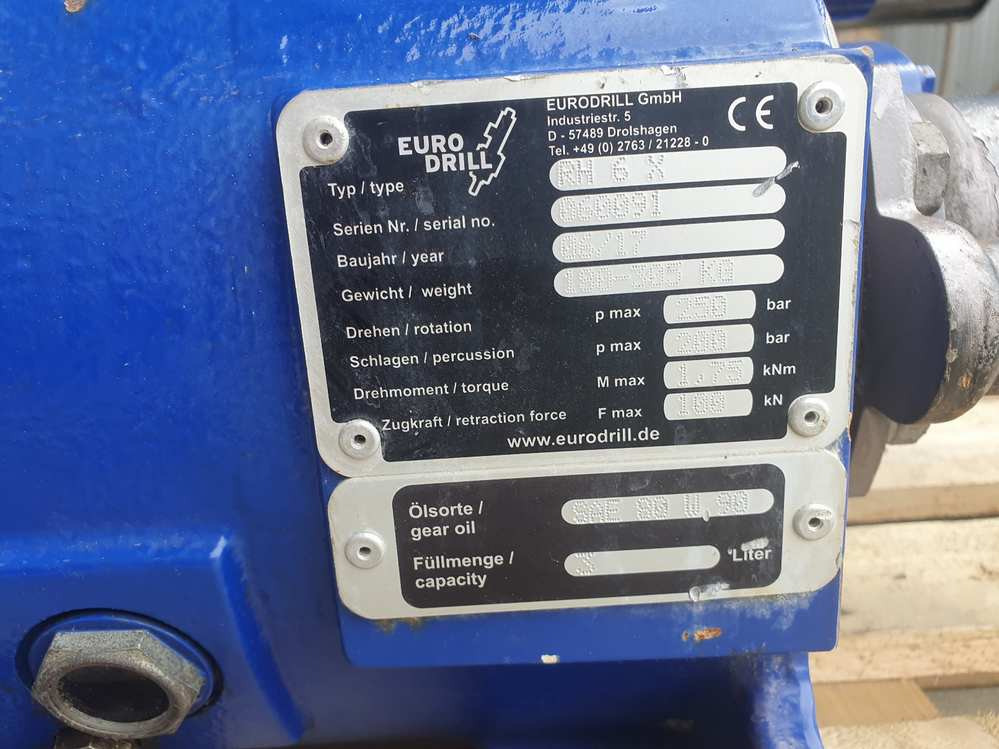 Eurodrill RH6X drifter - Boormachine: afbeelding 2 Eurodrill RH6X drifter - Boormachine: afbeelding 2