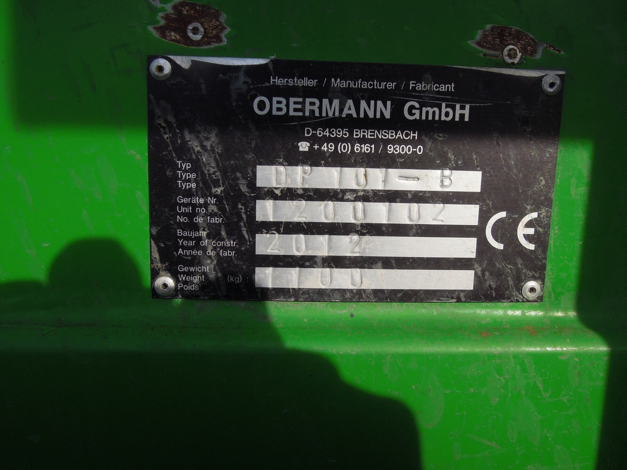 Obermann DP 101 B - Water pomp: afbeelding 4 Obermann DP 101 B - Water pomp: afbeelding 4