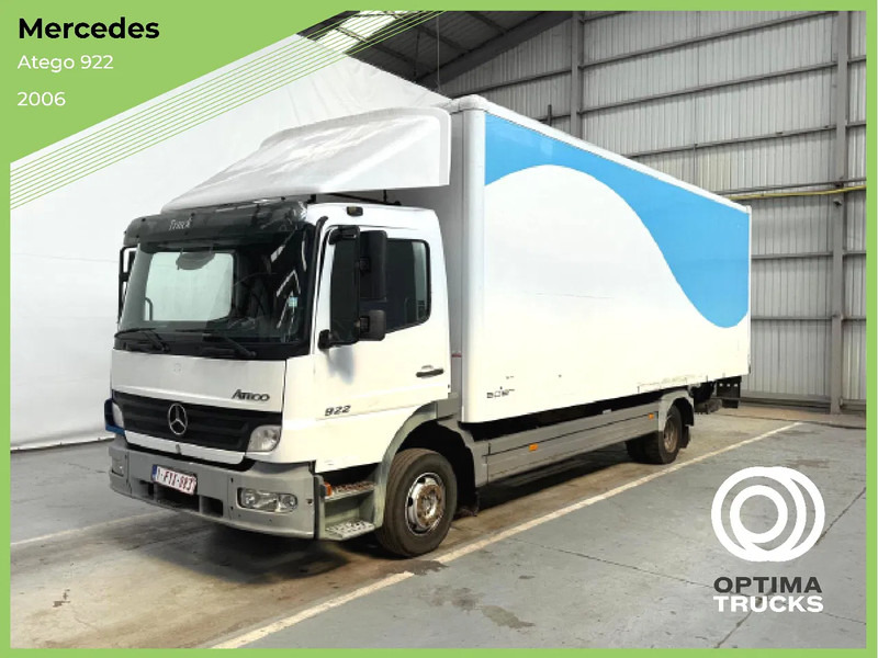 Mercedes-Benz Atego 922 DAUTEL LIFT / HAYON / BLATT-BLATT/LAMMES-LAMMES/ EURO3 / MANUAL - Bakwagen: afbeelding 1 Mercedes-Benz Atego 922 DAUTEL LIFT / HAYON / BLATT-BLATT/LAMMES-LAMMES/ EURO3 / MANUAL - Bakwagen: afbeelding 1