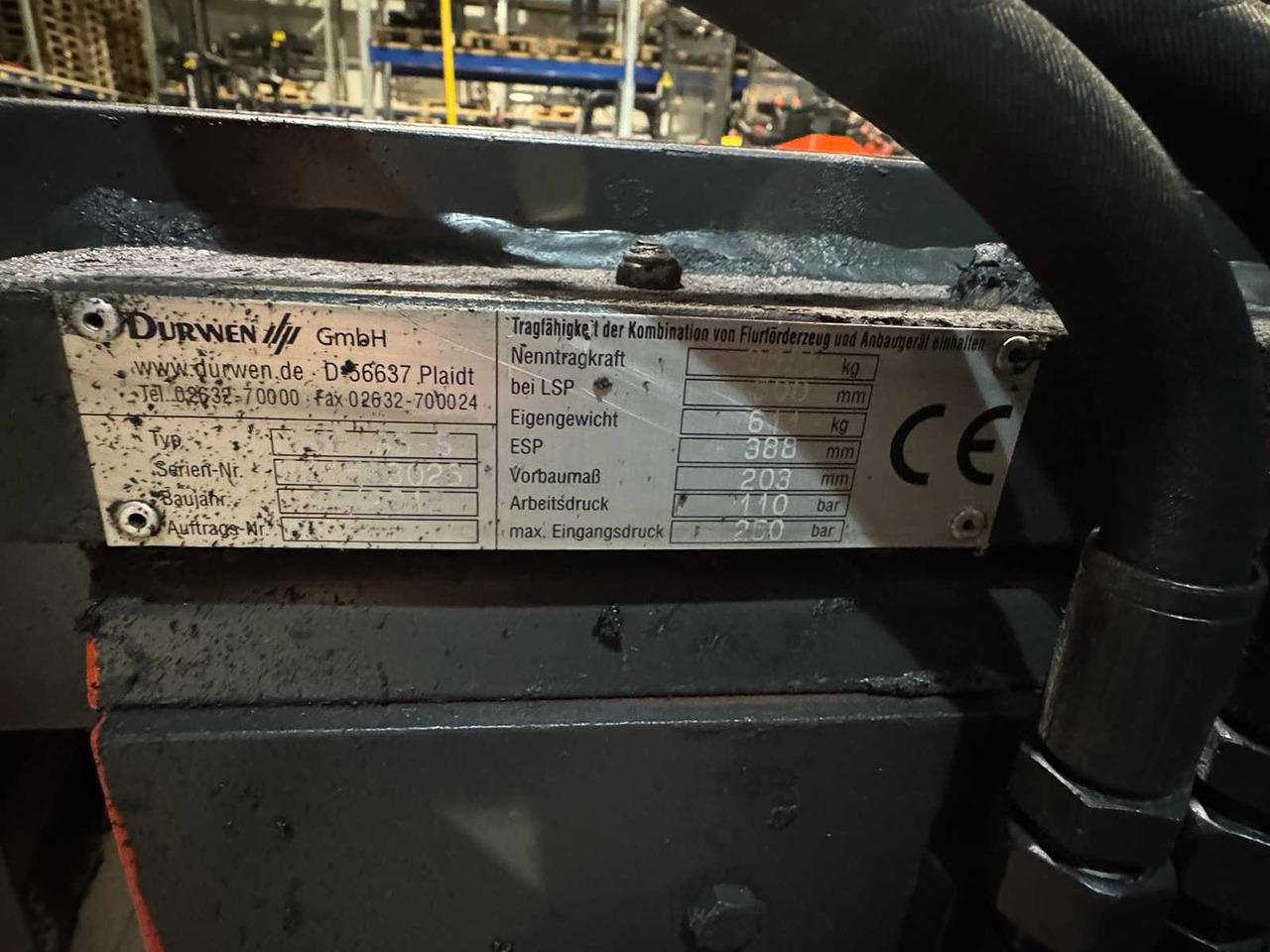 Heftruck 06/2023 SERVICE + UVV 11/2026 LINDE E35HL 3.500KG 3.+4. VALVE 180CM FORK ADJUSTER ELECTRIC FORKLIFT 8.839 HOURS: afbeelding 12