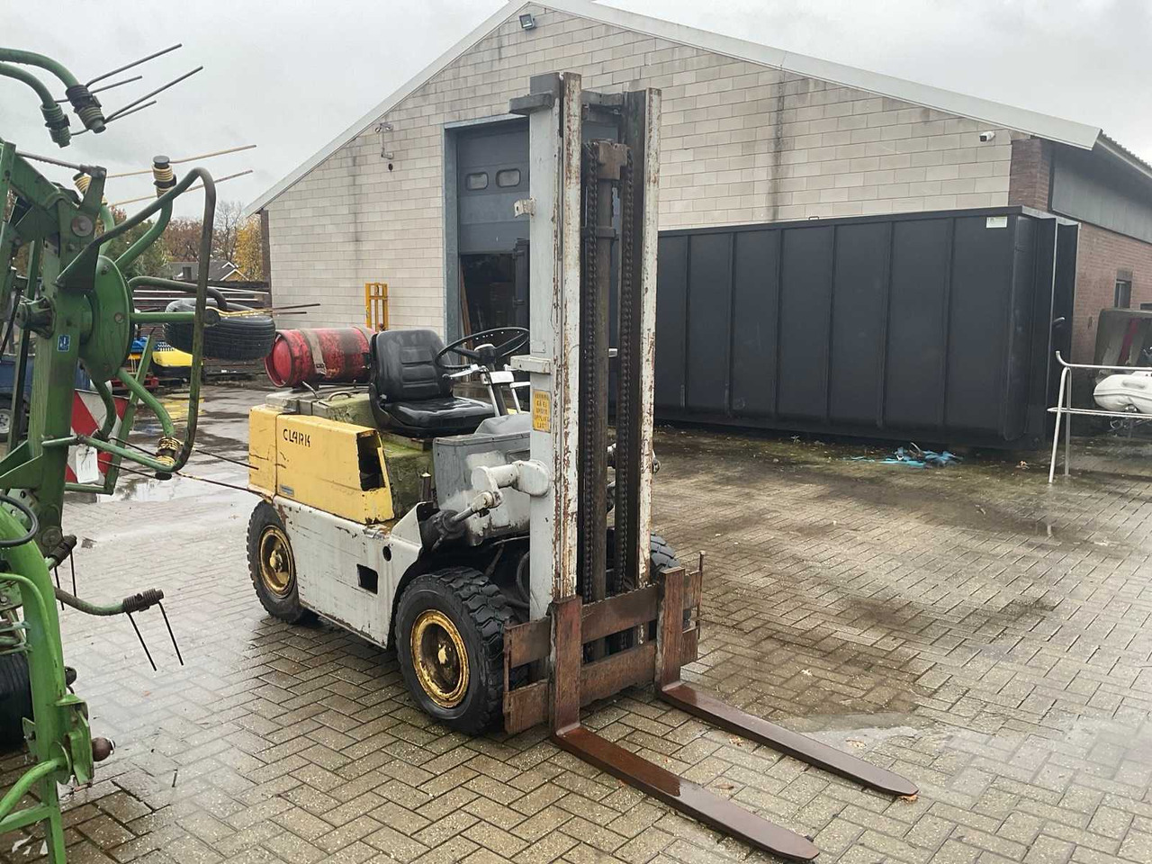 1967 CLARK CY40 FORKLIFT - Heftruck: afbeelding 2 1967 CLARK CY40 FORKLIFT - Heftruck: afbeelding 2