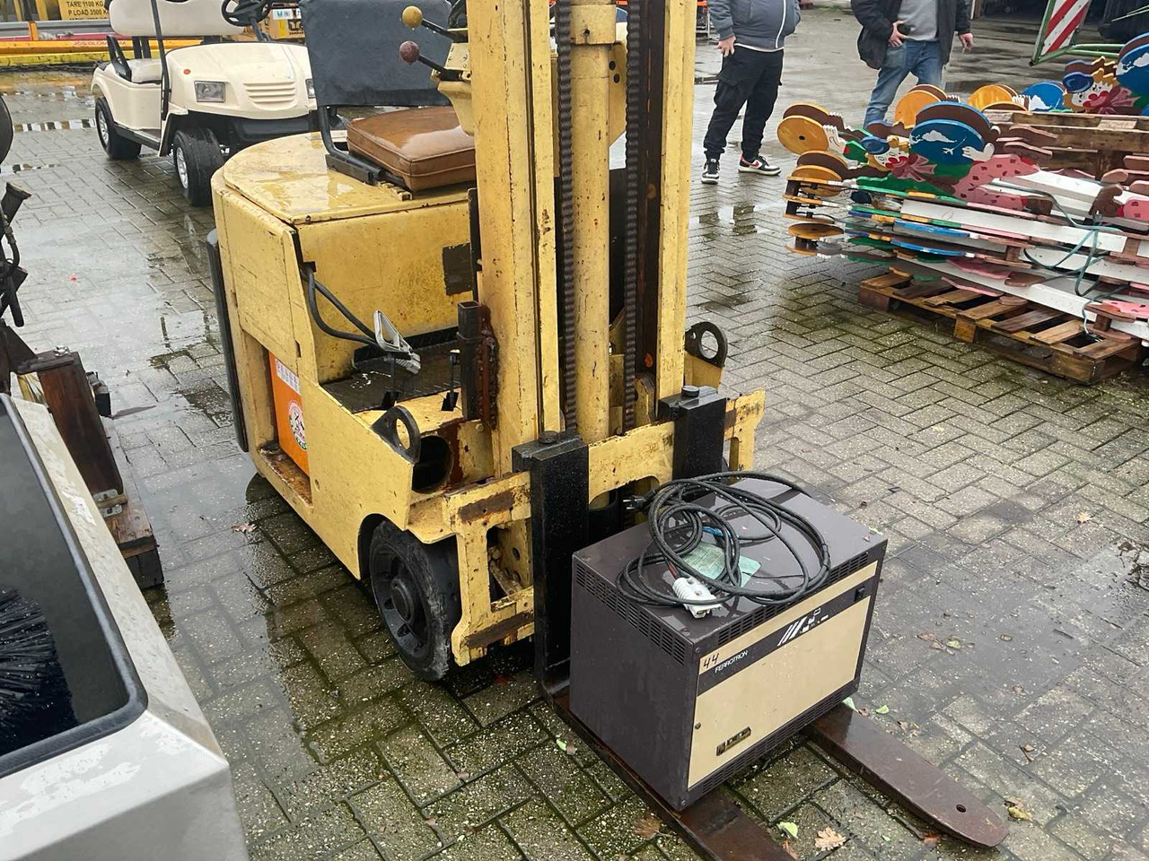 1976 STEEL MULI ELECTRIC FORKLIFT - Heftruck: afbeelding 3 1976 STEEL MULI ELECTRIC FORKLIFT - Heftruck: afbeelding 3