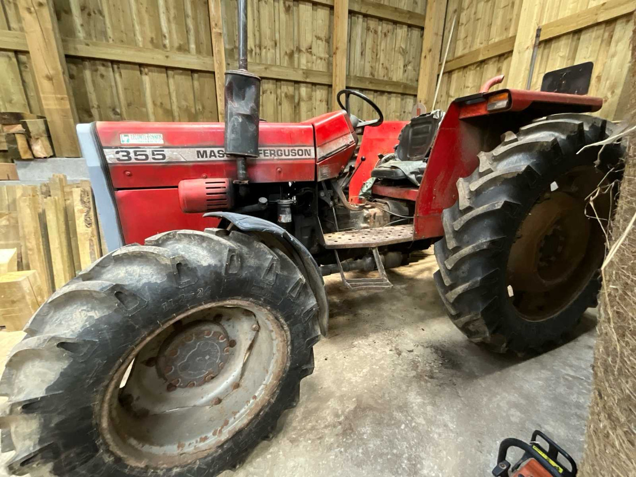 1986 MASSEY-FERGUSON 355 4WD AGRICULTURAL TRACTOR - Tractor: afbeelding 2 1986 MASSEY-FERGUSON 355 4WD AGRICULTURAL TRACTOR - Tractor: afbeelding 2