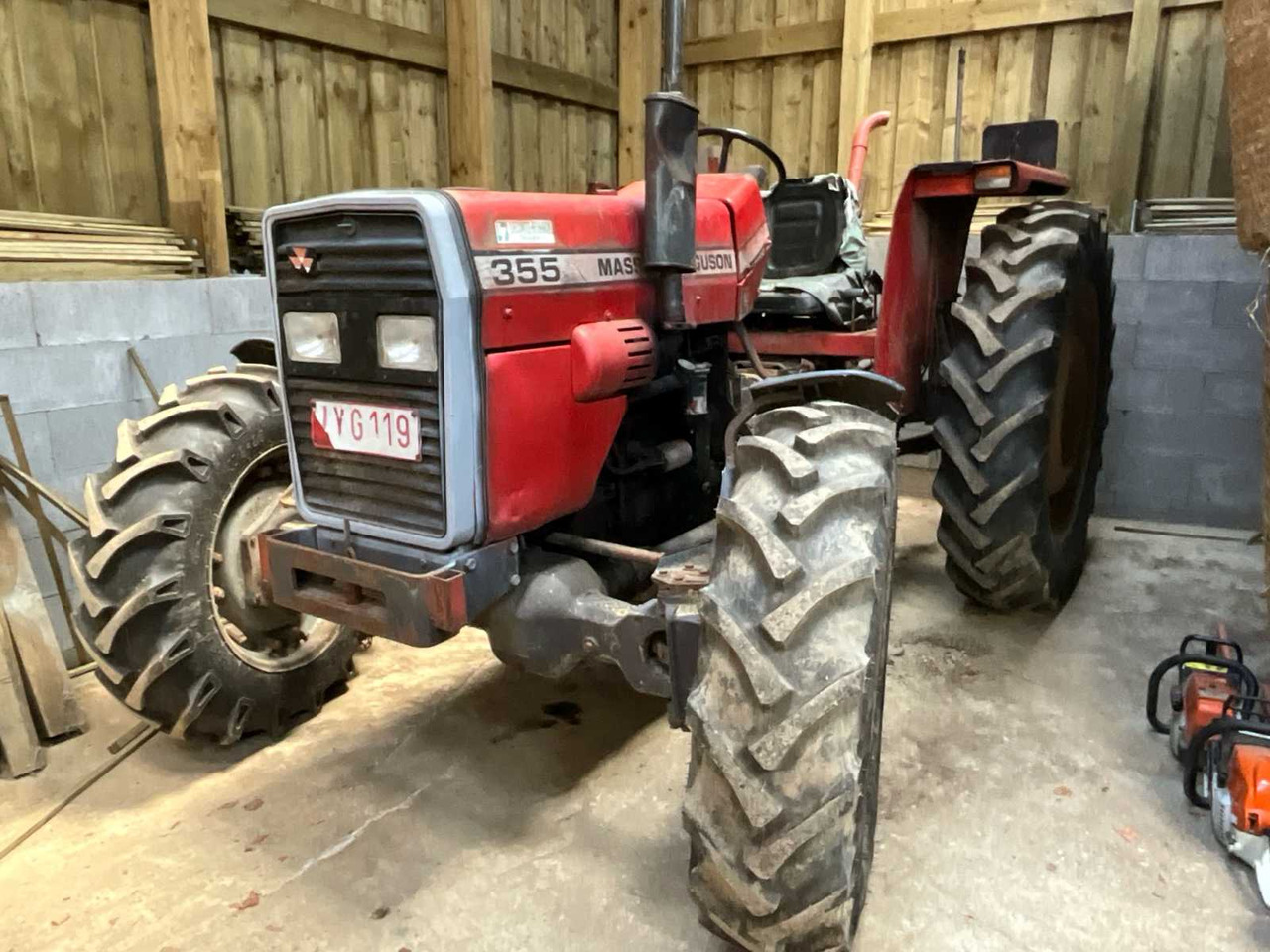 1986 MASSEY-FERGUSON 355 4WD AGRICULTURAL TRACTOR - Tractor: afbeelding 1 1986 MASSEY-FERGUSON 355 4WD AGRICULTURAL TRACTOR - Tractor: afbeelding 1