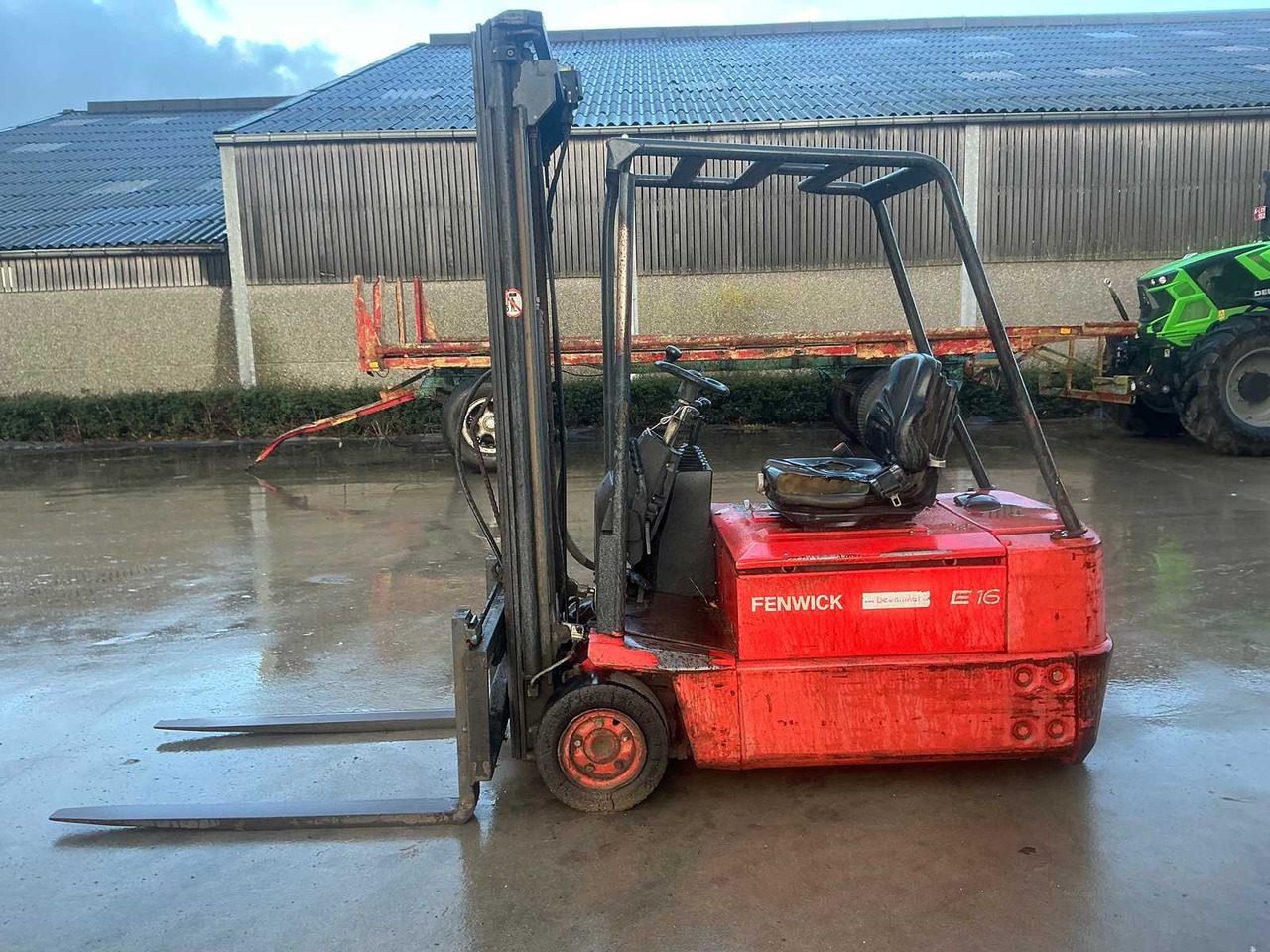 2005 LINDE E16Z-02 FORKLIFT (DEFECTIVE!) - Heftruck: afbeelding 4 2005 LINDE E16Z-02 FORKLIFT (DEFECTIVE!) - Heftruck: afbeelding 4