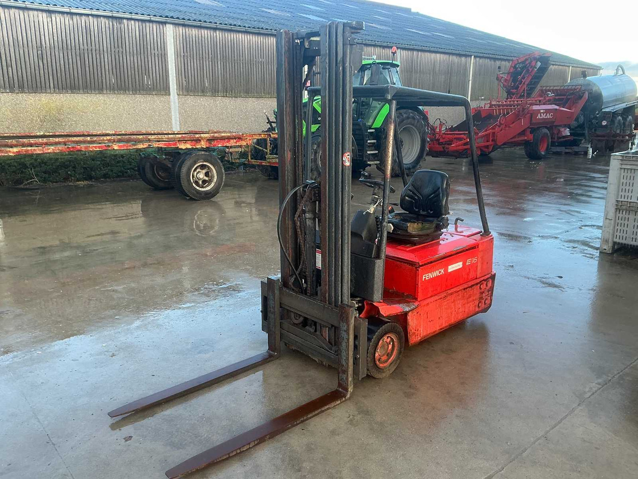 2005 LINDE E16Z-02 FORKLIFT (DEFECTIVE!) - Heftruck: afbeelding 3 2005 LINDE E16Z-02 FORKLIFT (DEFECTIVE!) - Heftruck: afbeelding 3