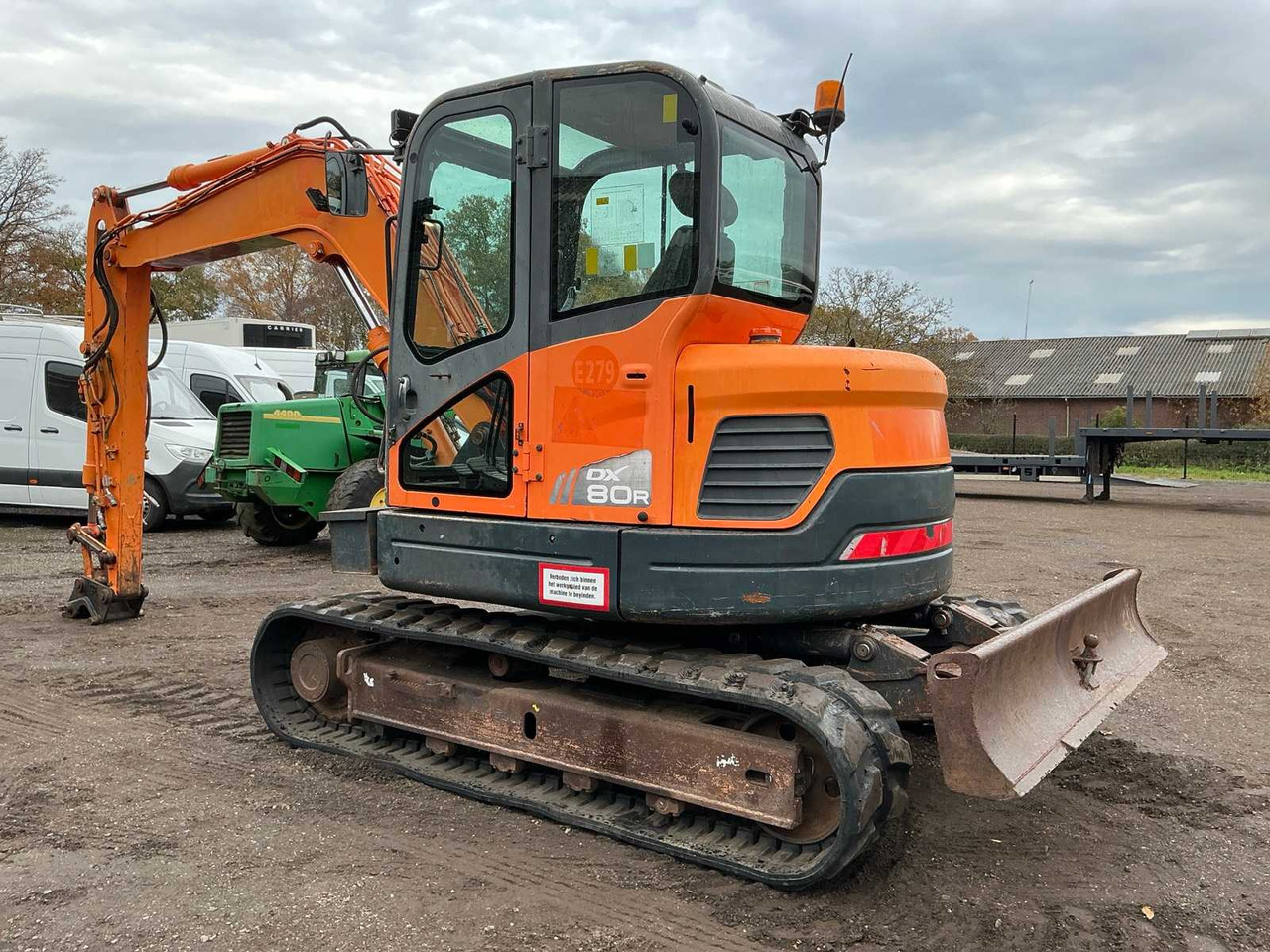 2011 DOOSAN DX 80R MIDI EXCAVATOR - Graafmachine: afbeelding 3 2011 DOOSAN DX 80R MIDI EXCAVATOR - Graafmachine: afbeelding 3