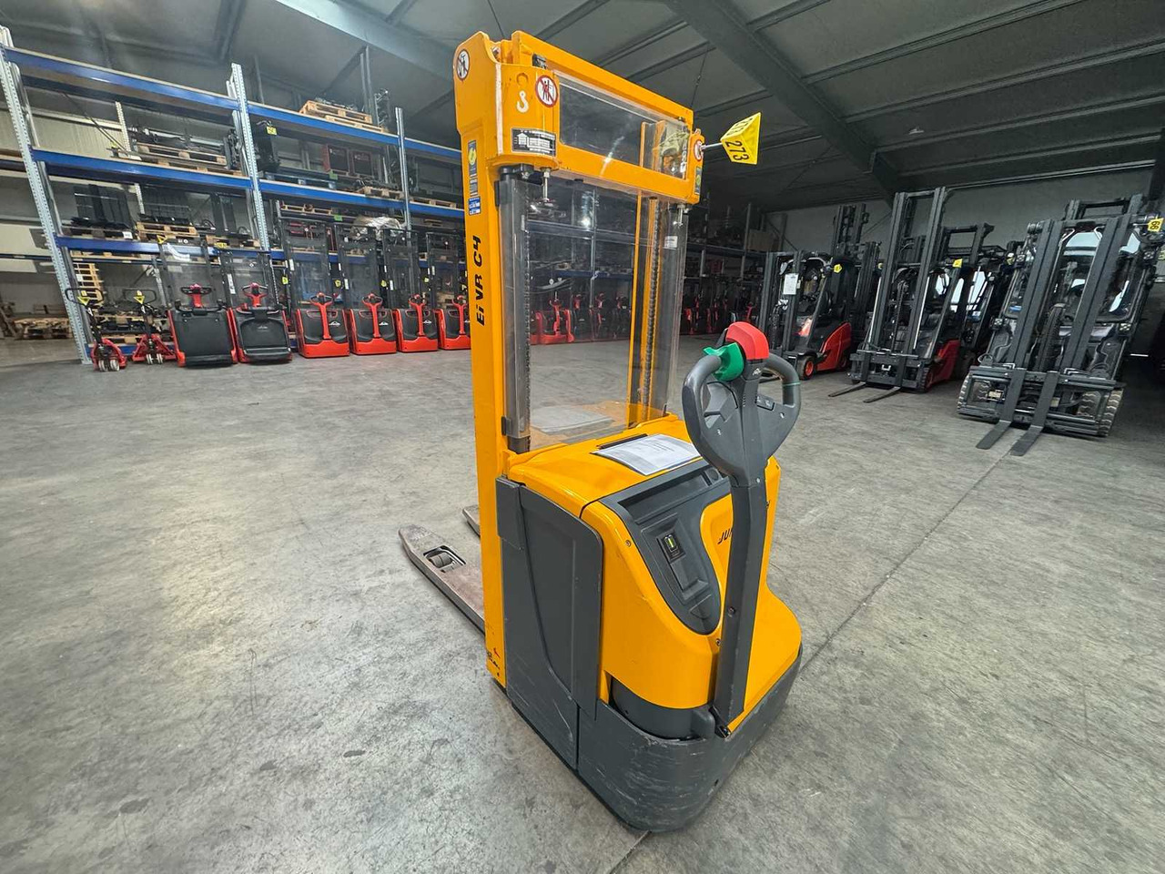 2011 JUNGHEINRICH EJC220 2,000KG STACKER PALLET TRUCK ANT 2,045 HOURS - Heftruck: afbeelding 1 2011 JUNGHEINRICH EJC220 2,000KG STACKER PALLET TRUCK ANT 2,045 HOURS - Heftruck: afbeelding 1