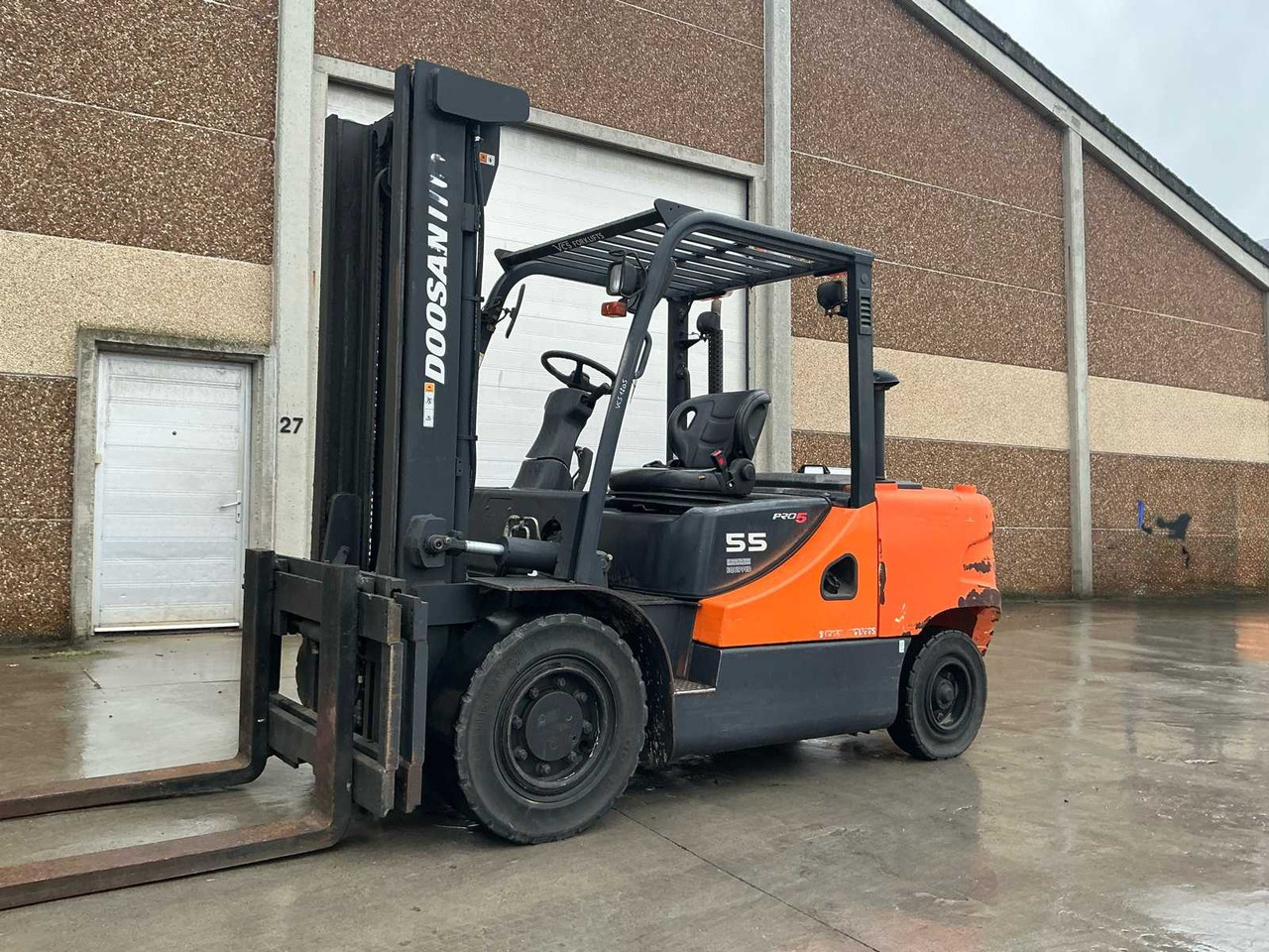 2012 DOOSAN D55C FORKLIFT - Heftruck: afbeelding 1 2012 DOOSAN D55C FORKLIFT - Heftruck: afbeelding 1