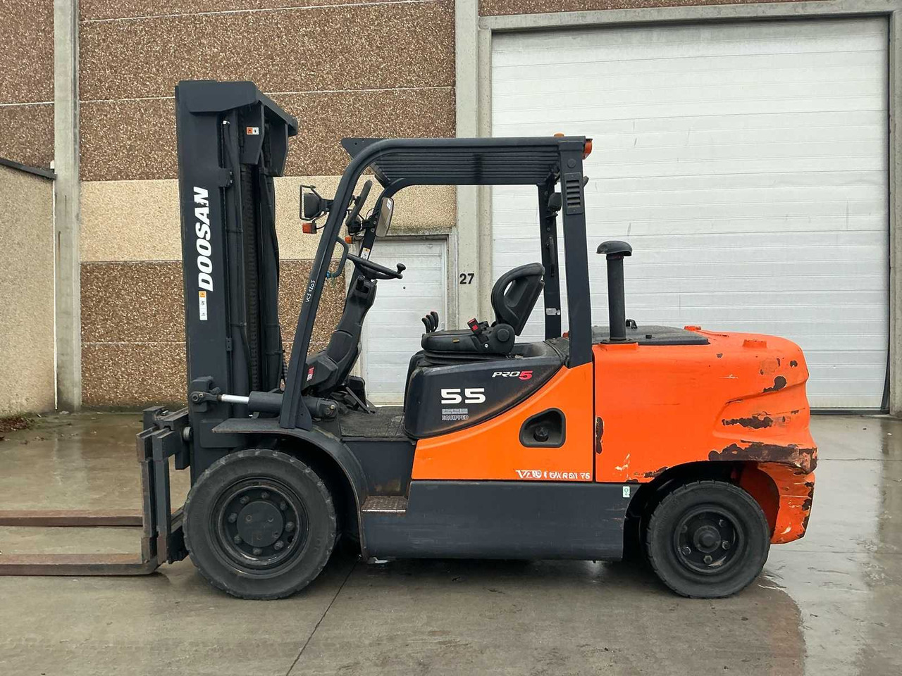 2012 DOOSAN D55C FORKLIFT - Heftruck: afbeelding 5 2012 DOOSAN D55C FORKLIFT - Heftruck: afbeelding 5