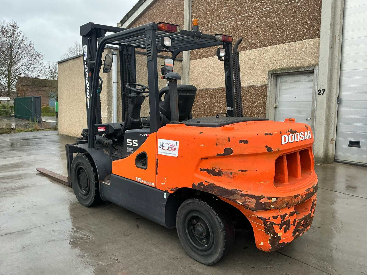 2012 DOOSAN D55C FORKLIFT - Heftruck: afbeelding 4 2012 DOOSAN D55C FORKLIFT - Heftruck: afbeelding 4