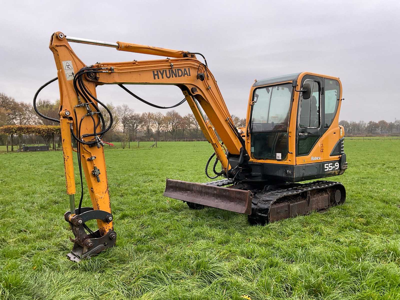 2012 HYUNDAI ROBEX 55-9 MIDI EXCAVATOR - Graafmachine: afbeelding 1 2012 HYUNDAI ROBEX 55-9 MIDI EXCAVATOR - Graafmachine: afbeelding 1