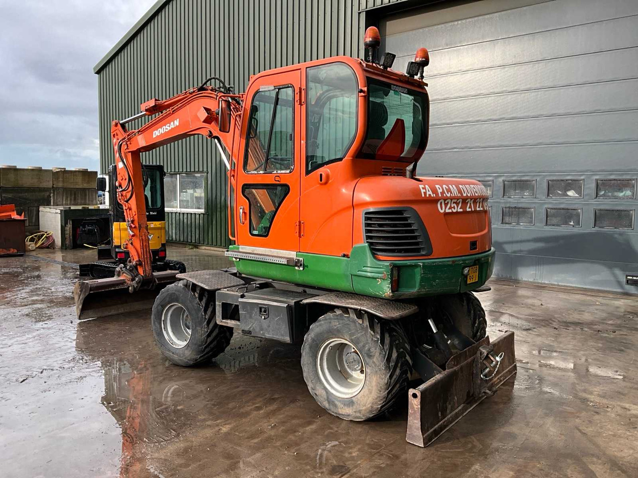 2014 DOOSAN DX55W WHEELED EXCAVATOR - Mobiele graafmachine: afbeelding 3 2014 DOOSAN DX55W WHEELED EXCAVATOR - Mobiele graafmachine: afbeelding 3