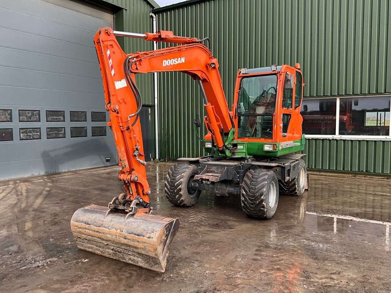 2014 DOOSAN DX55W WHEELED EXCAVATOR - Mobiele graafmachine: afbeelding 1 2014 DOOSAN DX55W WHEELED EXCAVATOR - Mobiele graafmachine: afbeelding 1