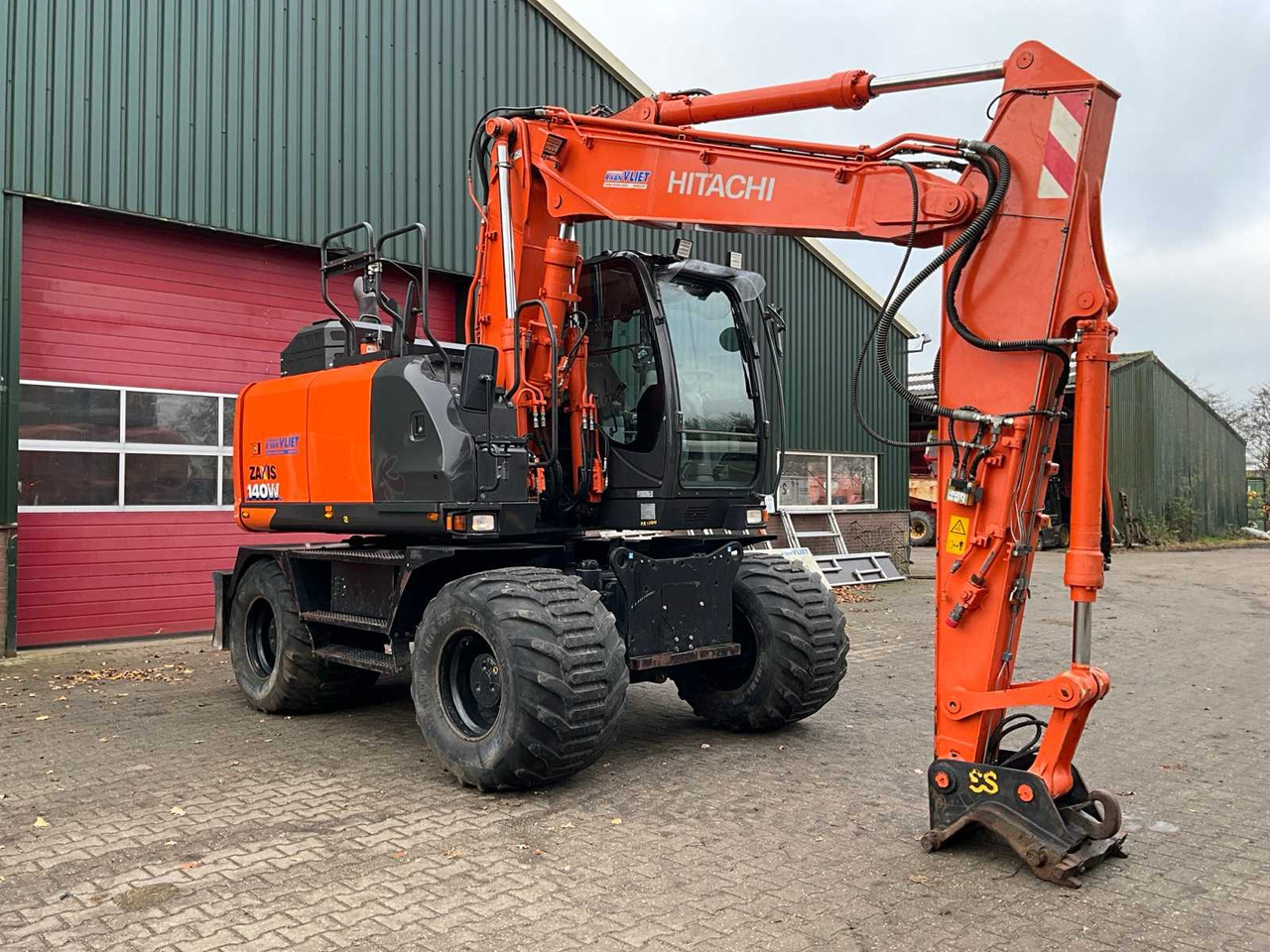 2019 HITACHI WHEELED EXCAVATOR - Mobiele graafmachine: afbeelding 4 2019 HITACHI WHEELED EXCAVATOR - Mobiele graafmachine: afbeelding 4