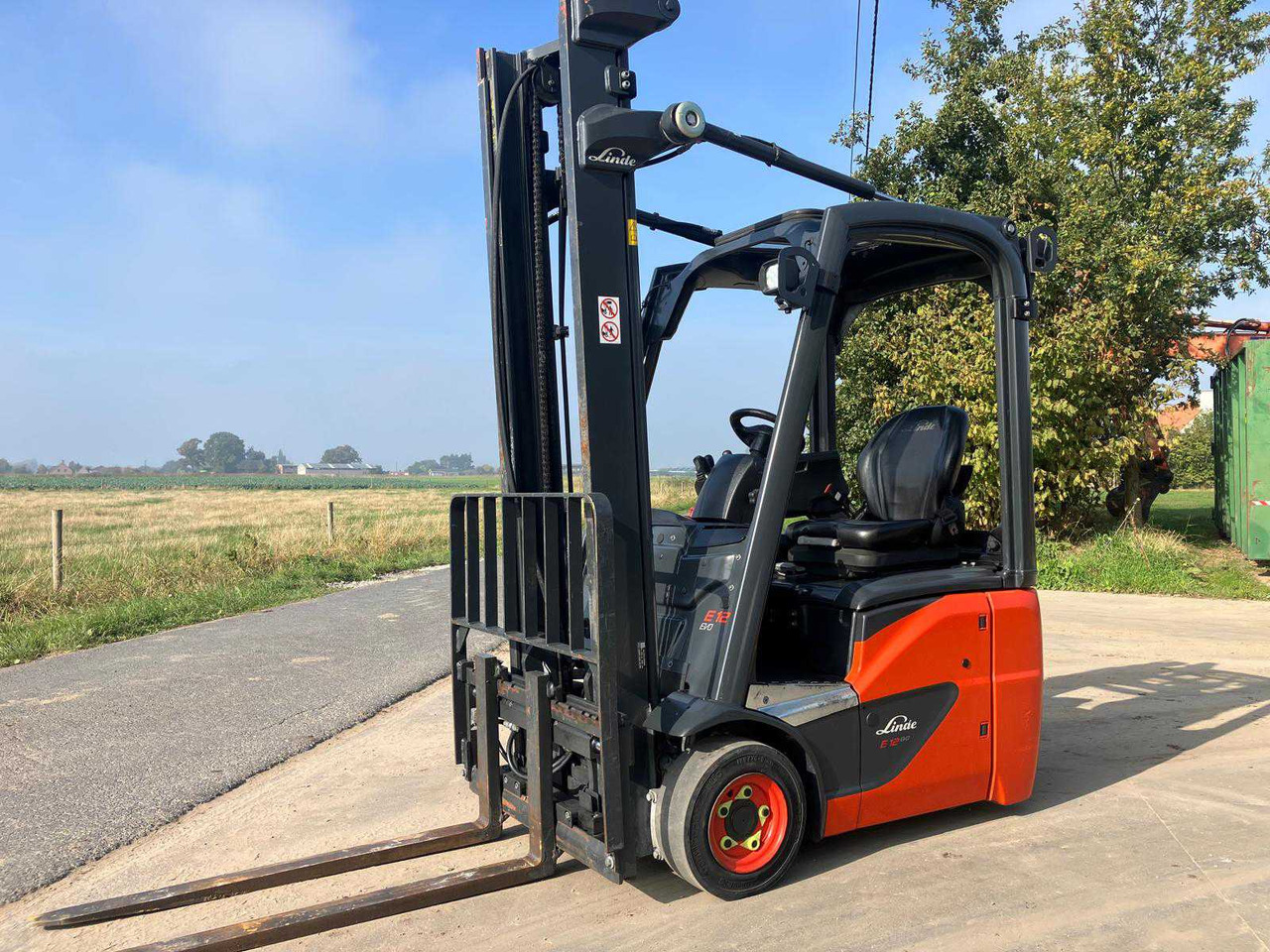 2019 LINDE E12 ELECTRIC FORKLIFT TRUCK - Heftruck: afbeelding 1 2019 LINDE E12 ELECTRIC FORKLIFT TRUCK - Heftruck: afbeelding 1