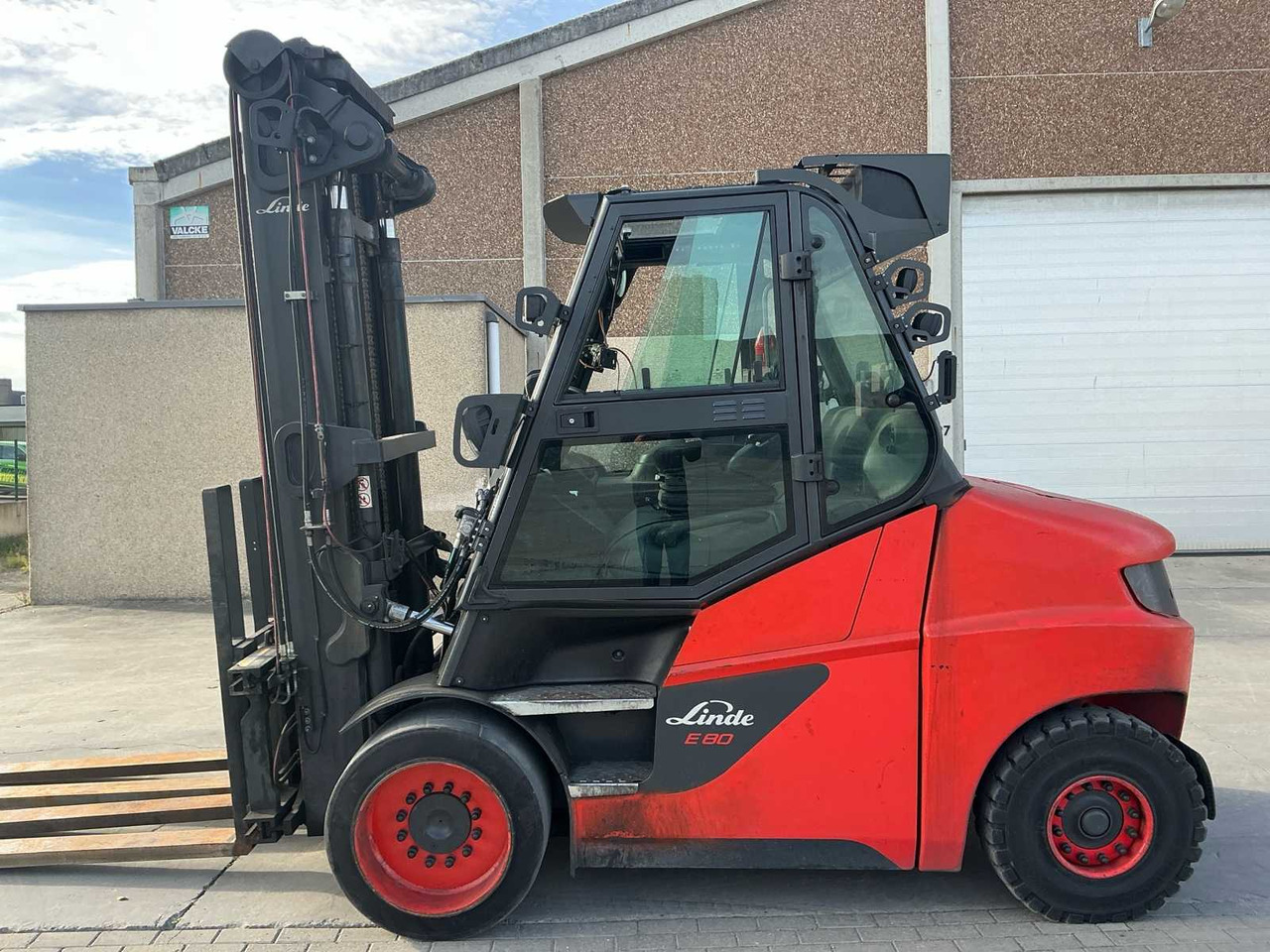 2020 LINDE E80-01/900 FORKLIFT - Heftruck: afbeelding 3 2020 LINDE E80-01/900 FORKLIFT - Heftruck: afbeelding 3